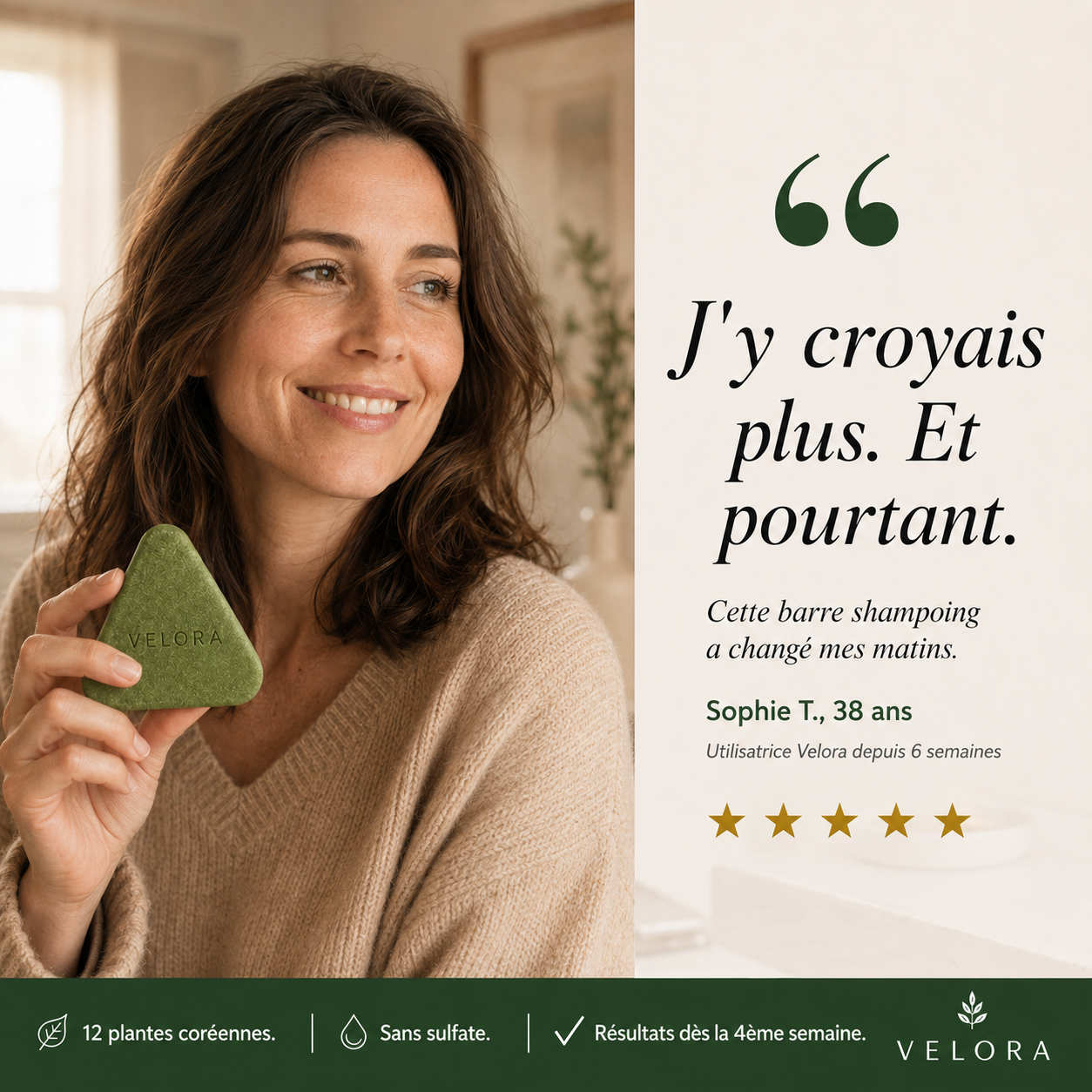 Savon Anti-Chute aux 12 Plantes Coréennes