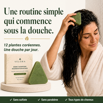 Savon Anti-Chute aux 12 Plantes Coréennes