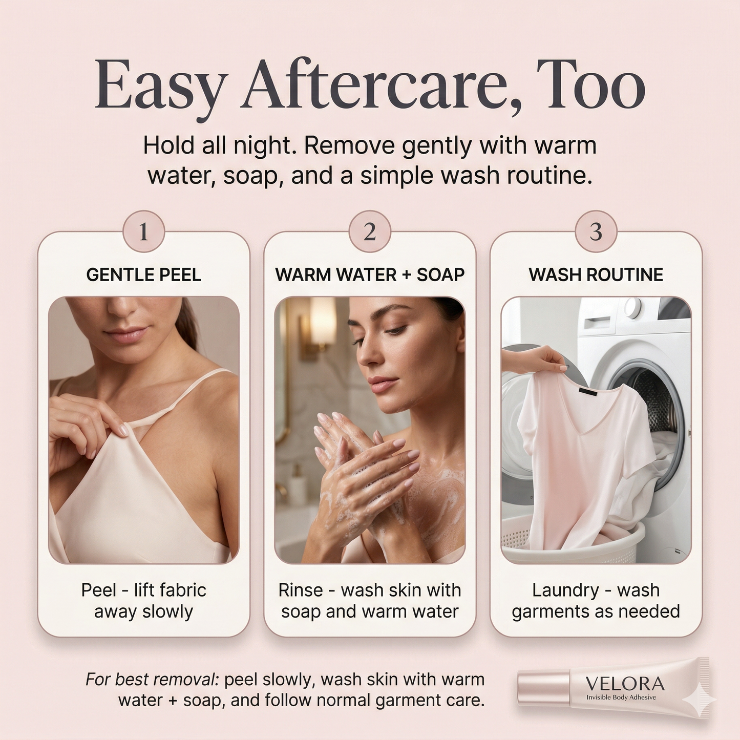 Velora Invisible Body Adhesive